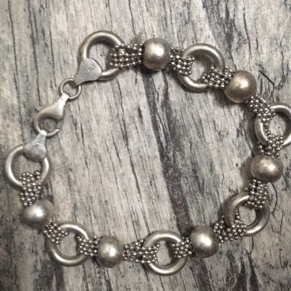 Sterling Silver Italy Bracelet